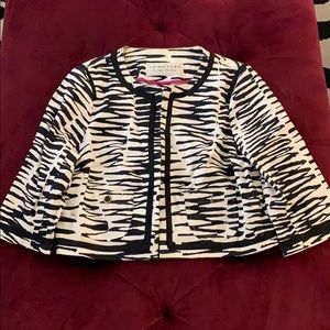 Trina Turk cropped jacket size 10